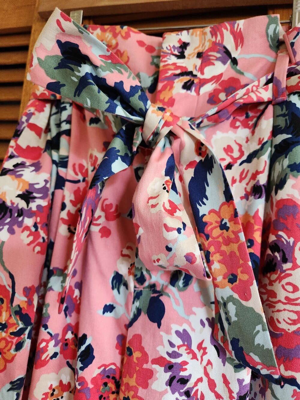 Zara Floral Wide Leg Pants